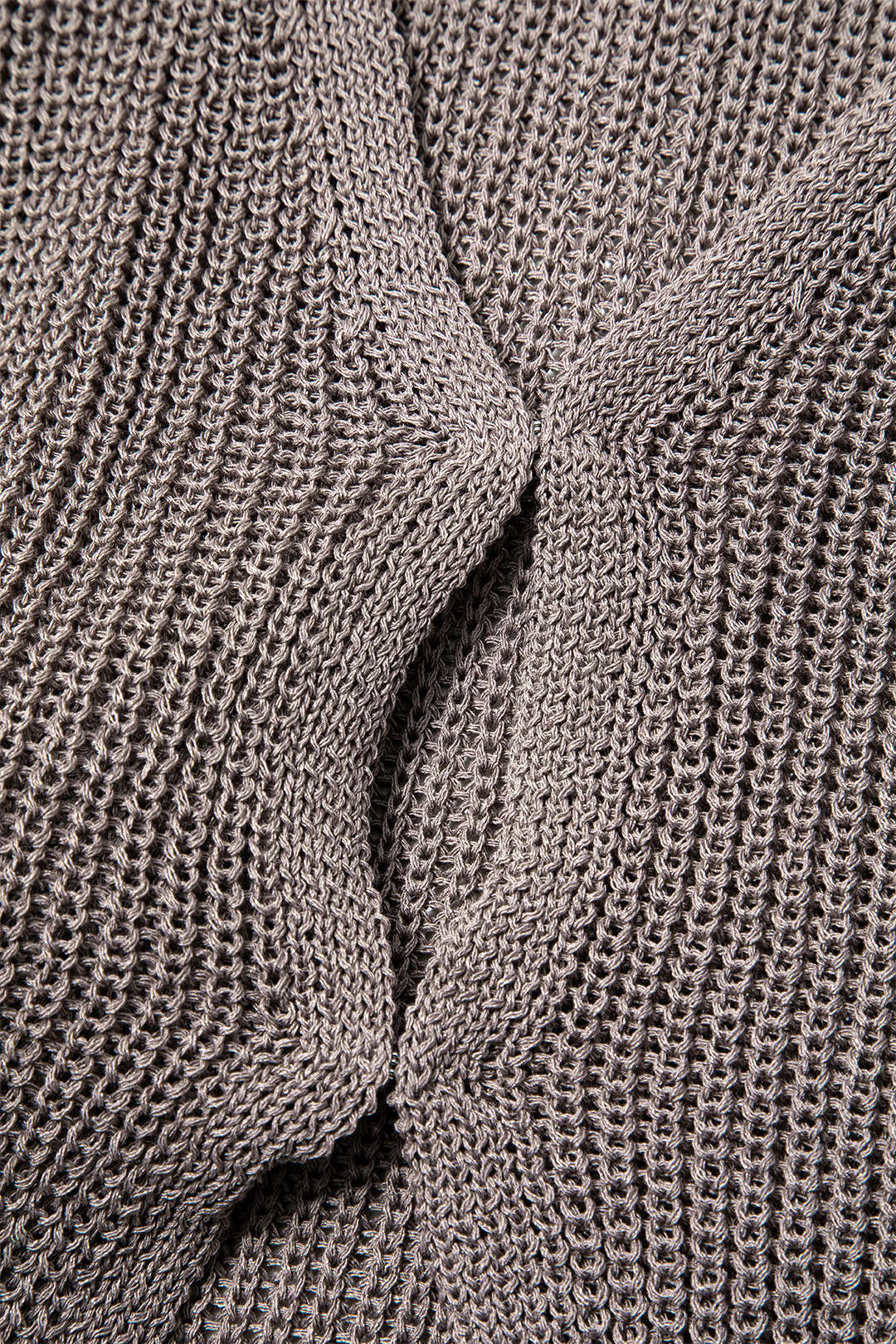 Solid Knit Cut Out Tank Top
