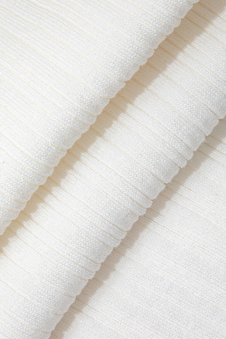 Solid Knit Slit Asymmetrical Tank Top