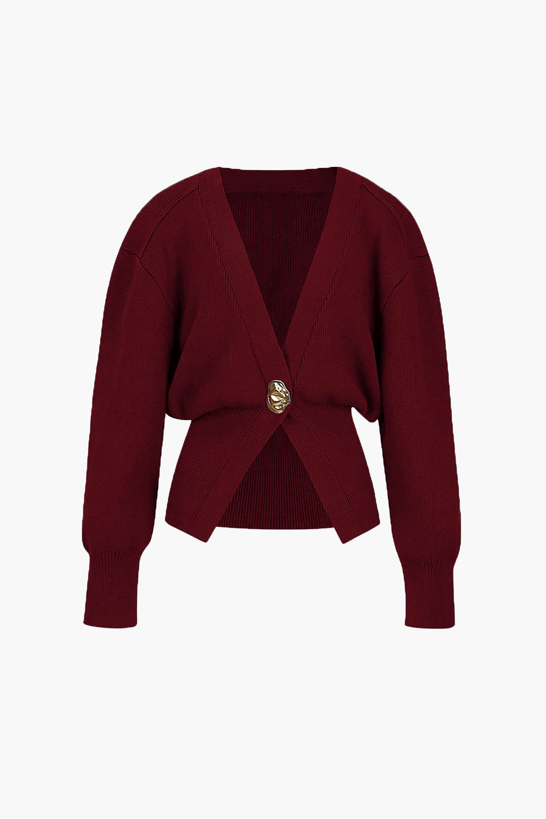 V-neck Sweater Cardigan