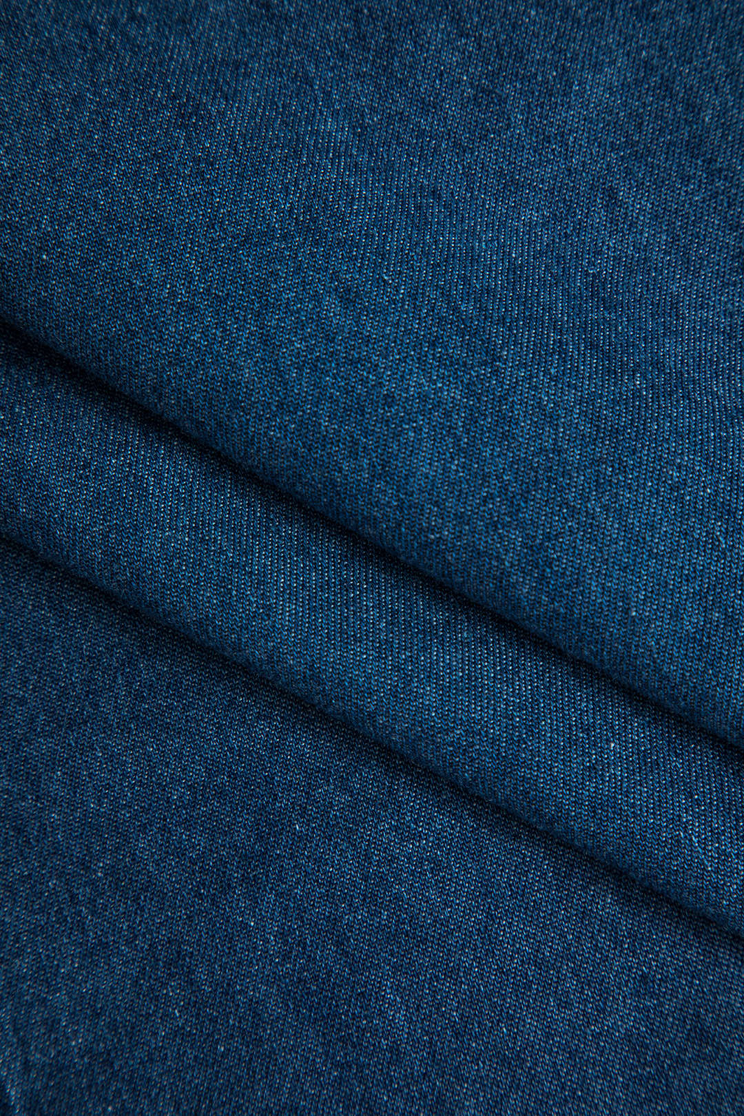 Solid Button Pocket Denim Shirt