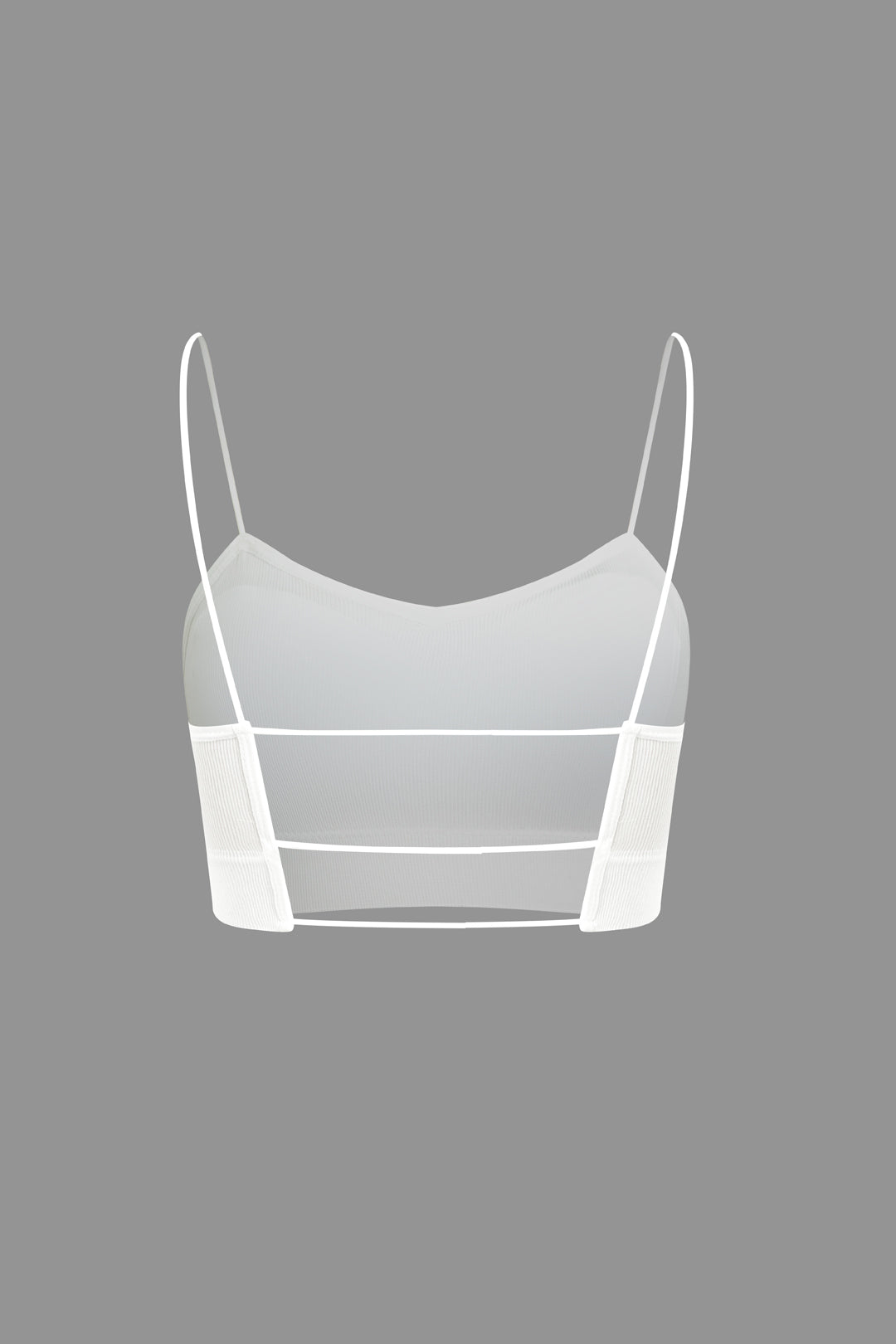 Solid Cut Out Backless Cami Top