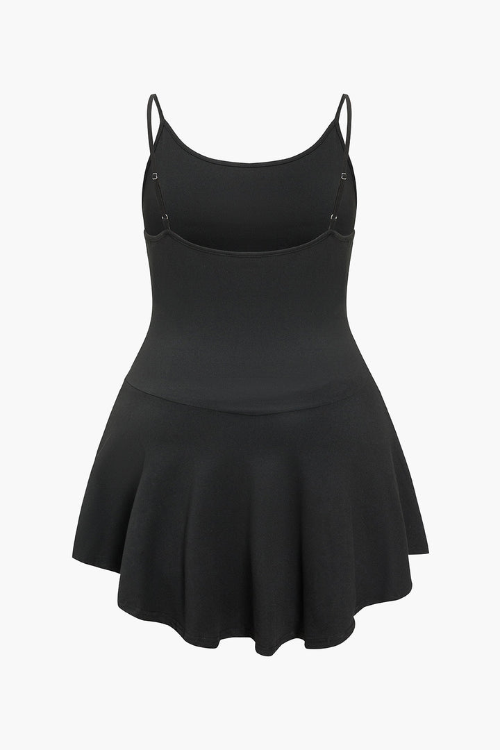 Plus Size Spaghetti Strap Mini Dress