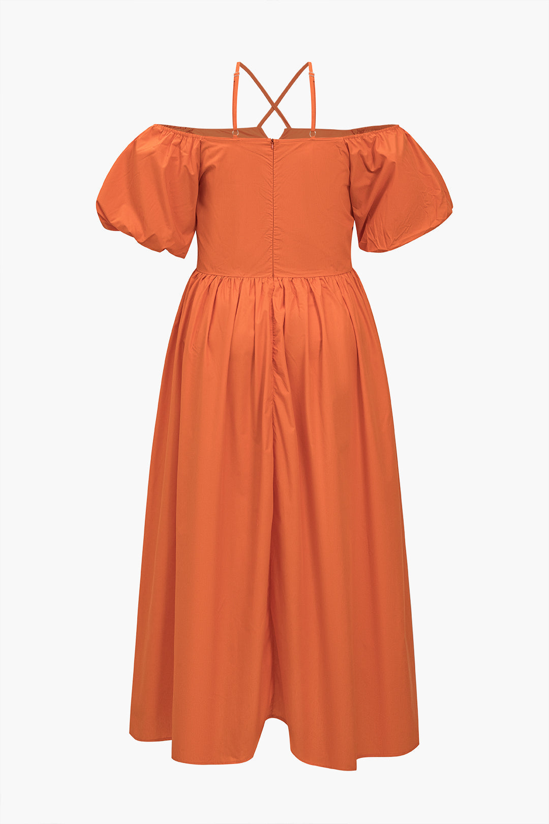 Plus Size Criss Cross Maxi Dress