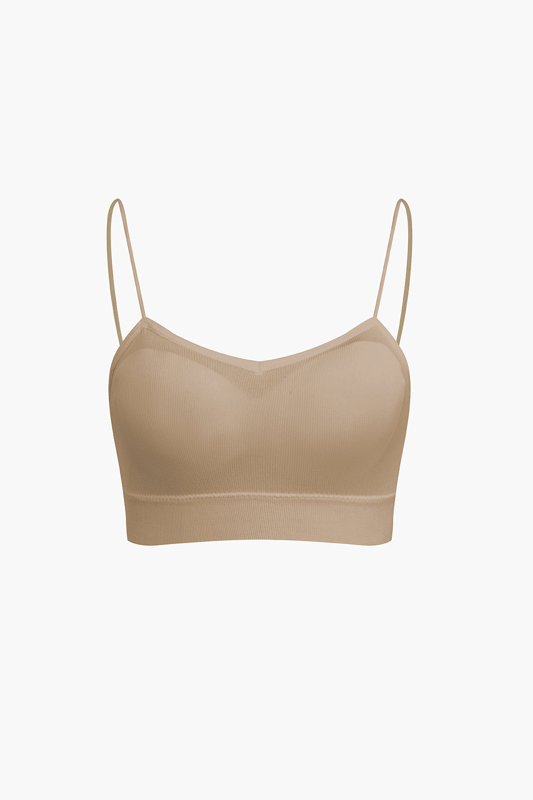 Solid Cut Out Backless Cami Top