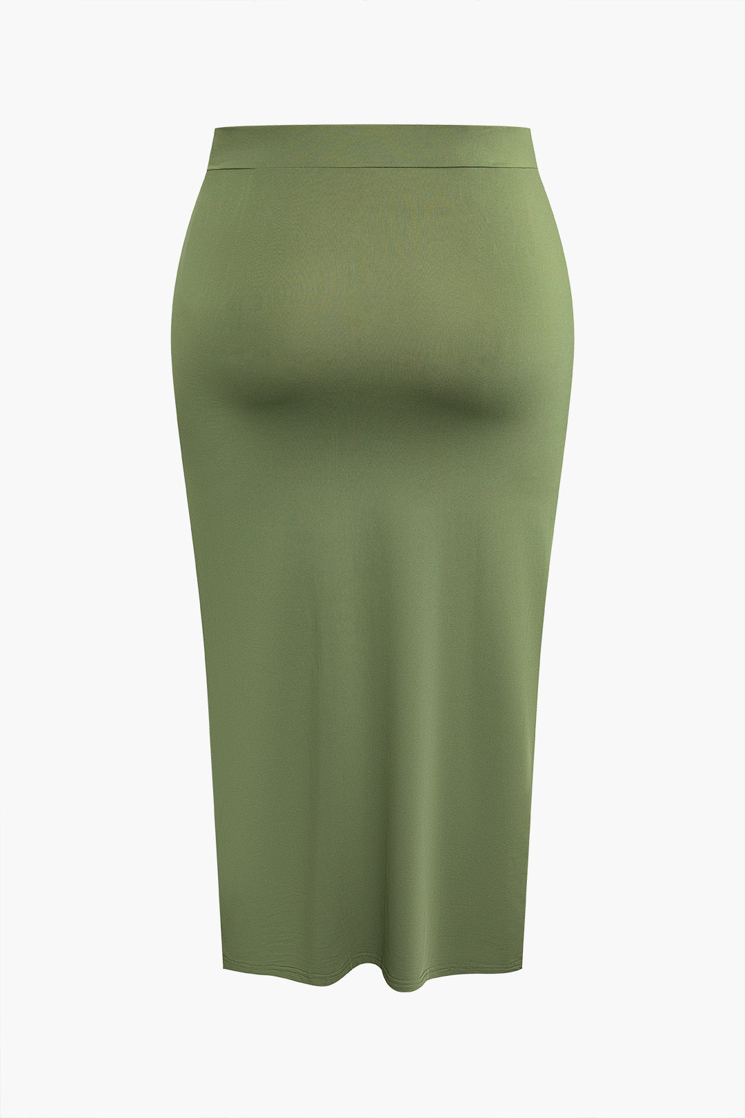 Plus Size Tank Top and Skirt Set With Tie Detail